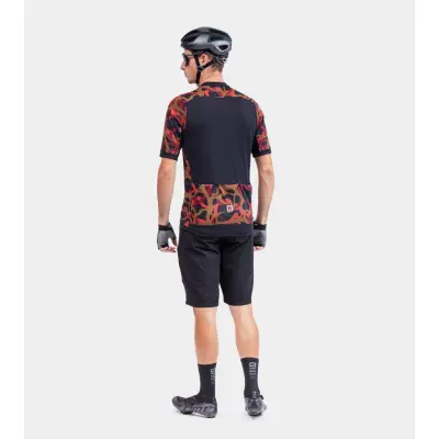 Letní cyklistický dres ALÉ pánský OFF ROAD - GRAVEL WOODLAND