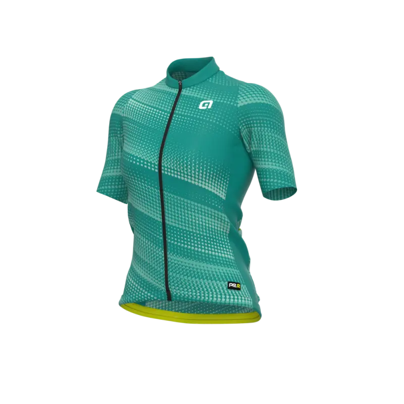Letní cyklistický dres ALÉ  PR-R GREEN SPEED LADY