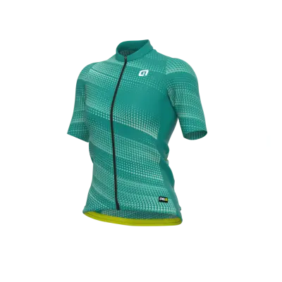 Letní cyklistický dres ALÉ  PR-R GREEN SPEED LADY