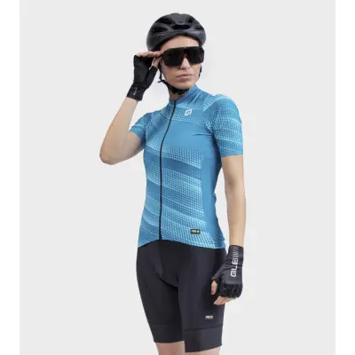 Letní cyklistický dres ALÉ  PR-R GREEN SPEED LADY