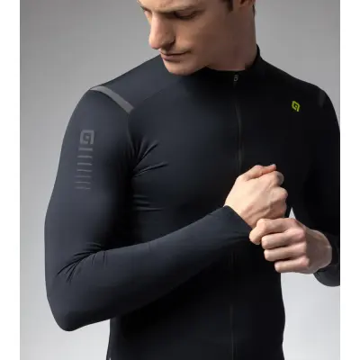 Zateplený cyklistický dres ALÉ pánský R-EV1    WARM RACE