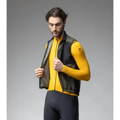 Zimní cyklistická vesta ALÉ pánská RIPARO R-EV1 