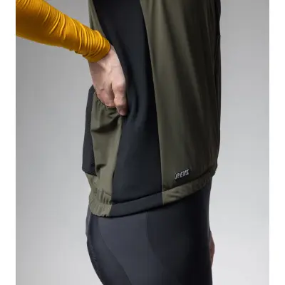 Zimní cyklistická vesta ALÉ pánská RIPARO R-EV1 