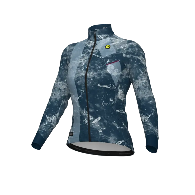 Zateplený cyklistický dres ALÉ dámský PR-E ICY