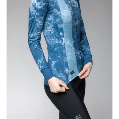 Zateplený cyklistický dres ALÉ dámský PR-E ICY