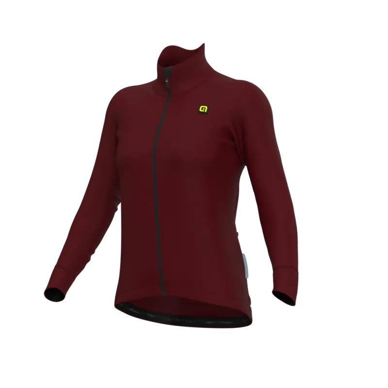 Zateplený cyklistický dres ALÉ dámský KLIMATIK K-IDRO