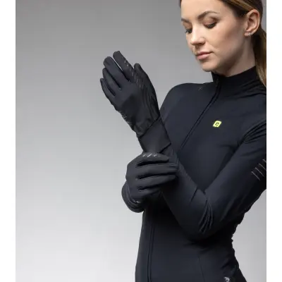 Jarní/podzimní cyklistické rukavice ALÉ  SPIRALE UNDERGLOVES 