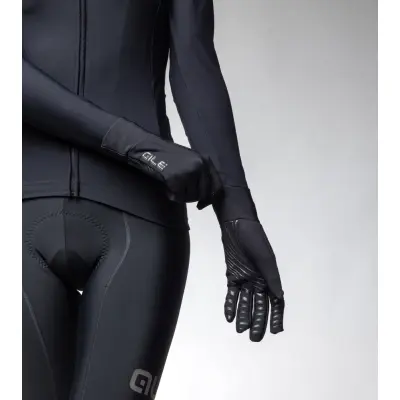 Jarní/podzimní cyklistické rukavice ALÉ  SPIRALE UNDERGLOVES 