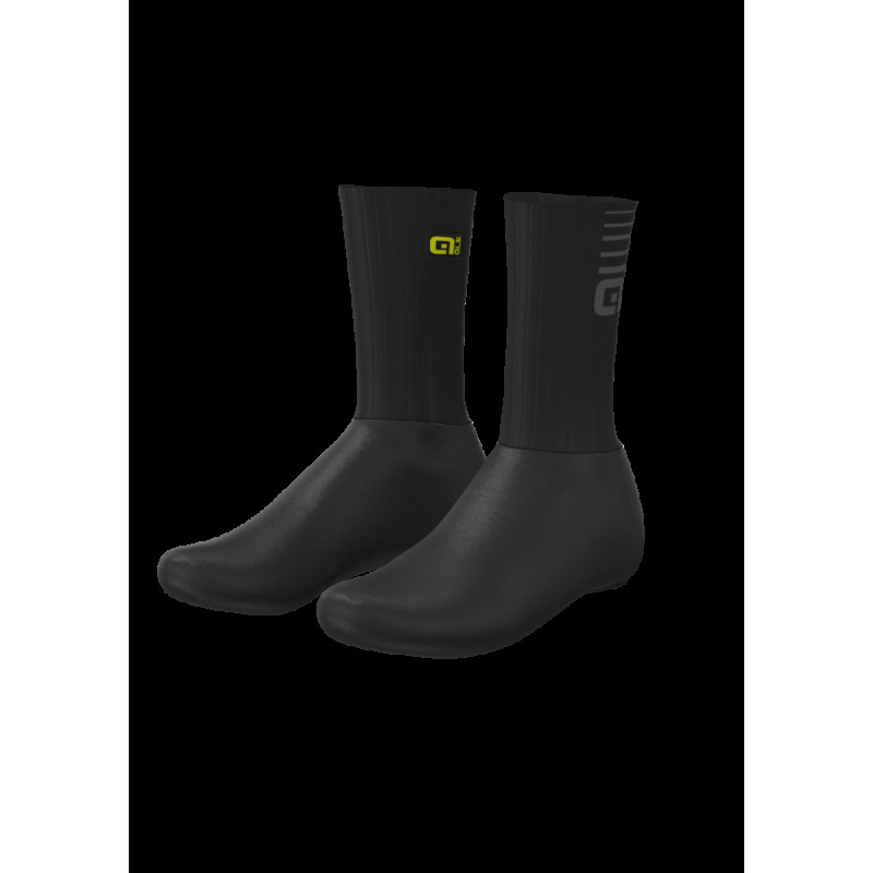 Cyklistické návleky na tretry Alé Cycling Whizzy Winter Shoecovers čierne