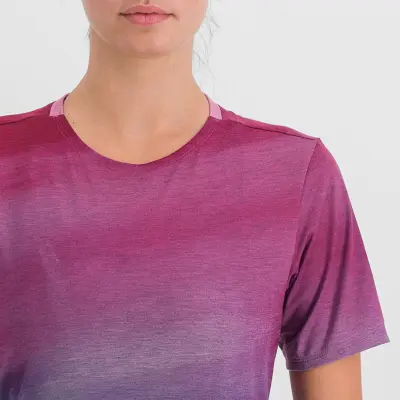 Sportful FLOW GIARA dámske tričko berry blue pink