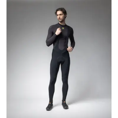 Zimní cyklistické kalhoty ALÉ pánské SOLID  WINTER