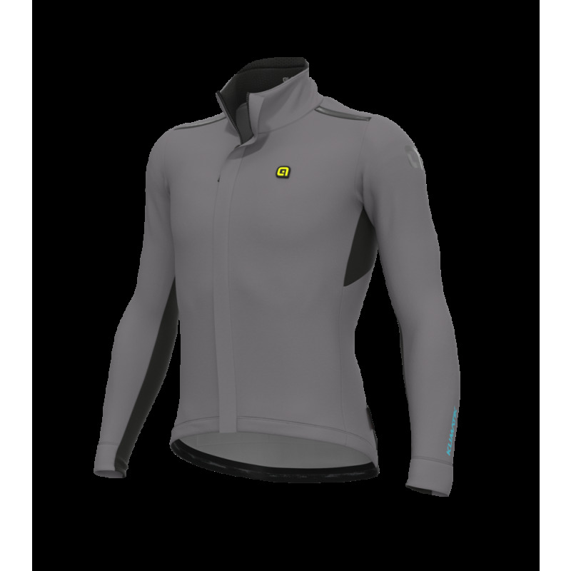 Zimná cyklistická bunda pánska Alé Cycling K-Tornado 2.0 Kimatik sivá