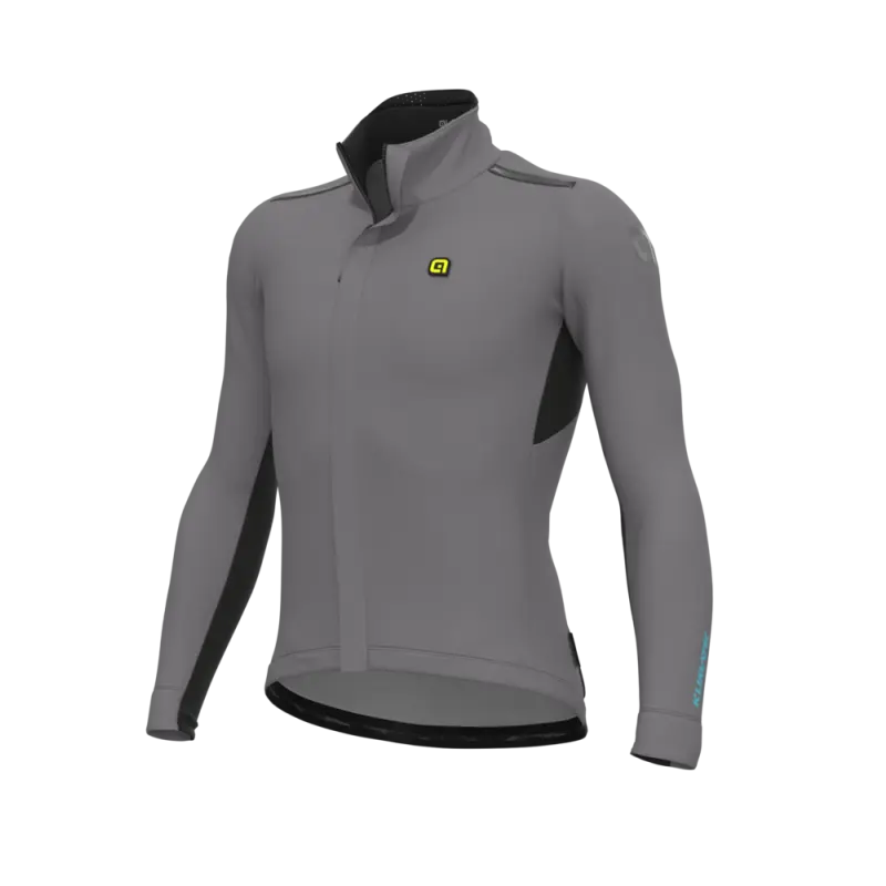 Zimná cyklistická bunda pánska Alé Cycling K-Tornado 2.0 Kimatik sivá