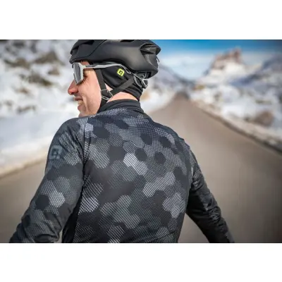 Zimní cyklistická bunda ALÉ pánská PLANET SOLID
