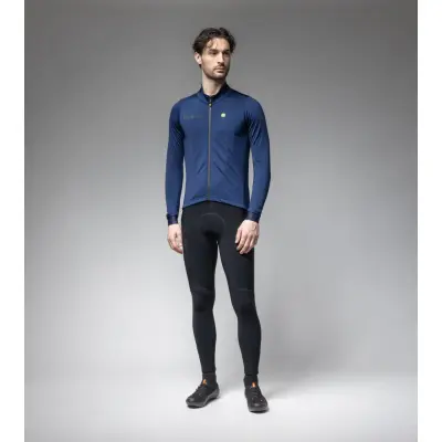 Zateplený cyklistický dres ALÉ pánský SOLID FONDO 2.0
