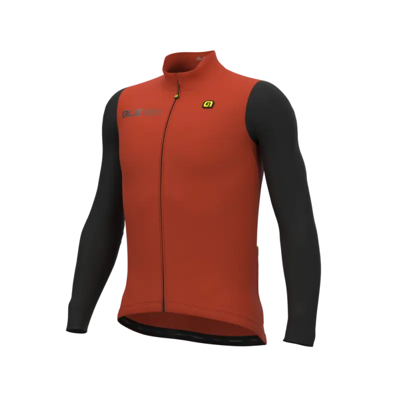 Zateplený cyklistický dres ALÉ pánský FONDO 2.0 SOLID
