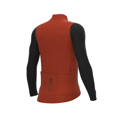 Zateplený cyklistický dres ALÉ pánský FONDO 2.0 SOLID