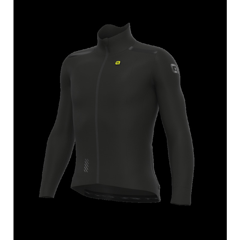 Zimná cyklistická pánska bunda Alé Cycling Defence R-EV1 čierna