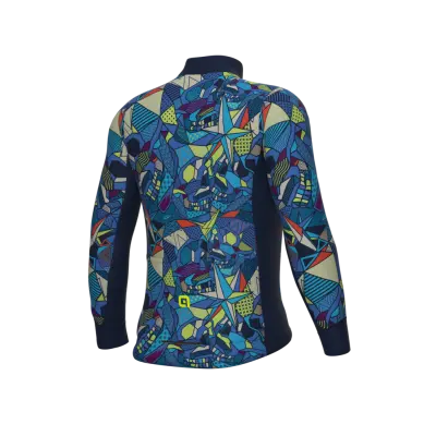 Zateplený cyklistický dres ALÉ pánský OVER PRAGMA