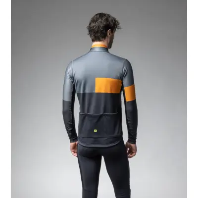 Zimní cyklistická bunda ALÉ pánská PR-E GEOMETRIC
