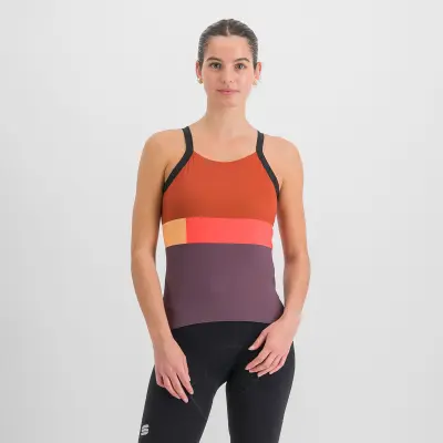 Sportful SNAP dámske tielko huckleberry cayenna red