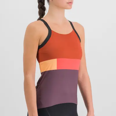 Sportful SNAP dámske tielko huckleberry cayenna red