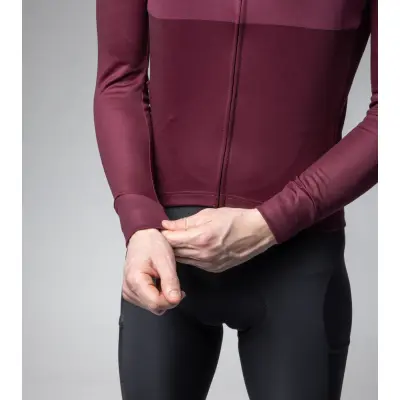 Zateplený cyklistický dres ALÉ pánský OFF ROAD - GRAVEL DUAL