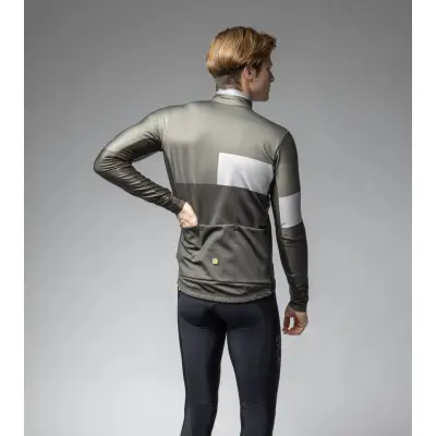 Zimní cyklistická bunda ALÉ pánská PR-E GEOMETRIC