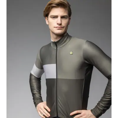 Zimní cyklistická bunda ALÉ pánská PR-E GEOMETRIC