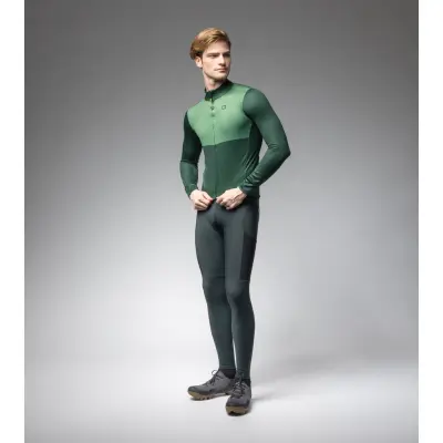 Zateplený cyklistický dres ALÉ pánský OFF ROAD - GRAVEL DUAL