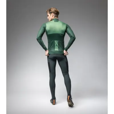 Zateplený cyklistický dres ALÉ pánský OFF ROAD - GRAVEL DUAL