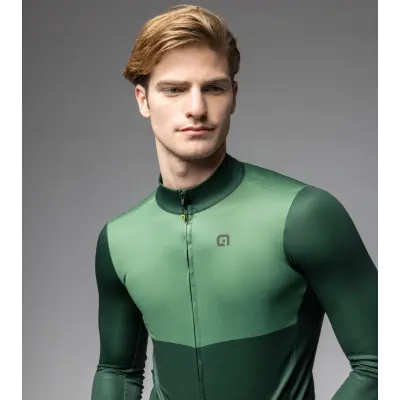 Zateplený cyklistický dres ALÉ pánský OFF ROAD - GRAVEL DUAL
