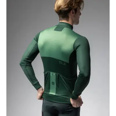 Zateplený cyklistický dres ALÉ pánský OFF ROAD - GRAVEL DUAL