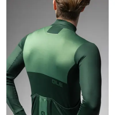 Zateplený cyklistický dres ALÉ pánský OFF ROAD - GRAVEL DUAL