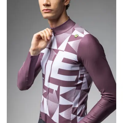 Zateplený cyklistický dres ALÉ pánský PR-E MULTIVERSO