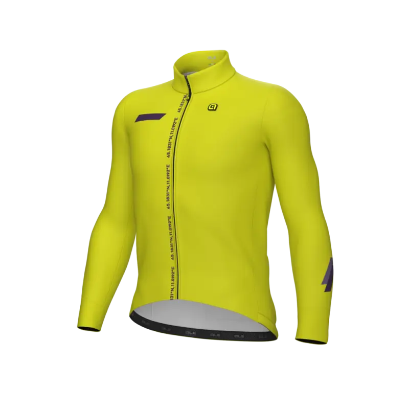 Zateplený cyklistický dres ALÉ pánský PR-E FOLLOW ME