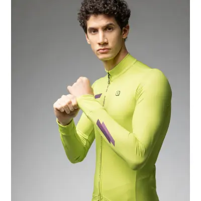 Zateplený cyklistický dres ALÉ pánský PR-E FOLLOW ME