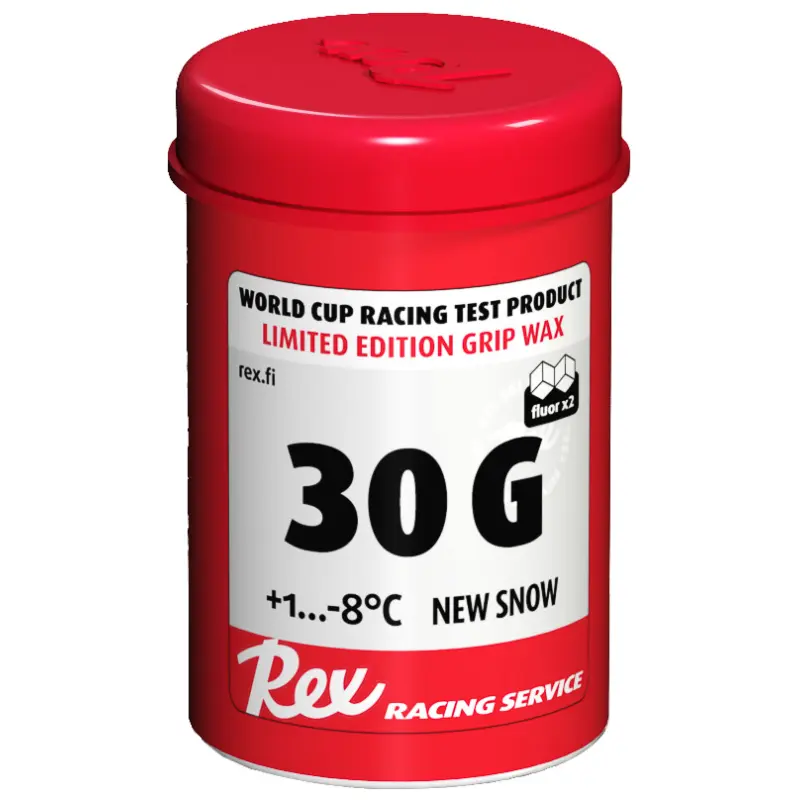Rex Racing Grip stúpací vosk 30G, +1....-8 C nový sneh
