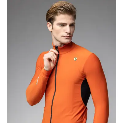 Zateplený cyklistický dres ALÉ pánský KLIMATIK K-IDRO