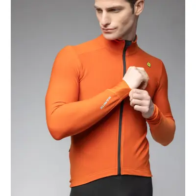 Zateplený cyklistický dres ALÉ pánský KLIMATIK K-IDRO