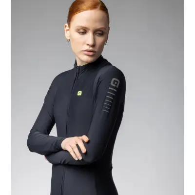 Zateplený cyklistický dres ALÉ dámský R-EV1 WARM RACE