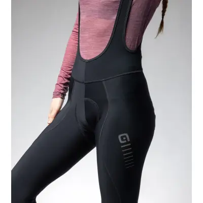 Zimní cyklistické kalhoty ALÉ dámské SOLID  ESSENTIAL