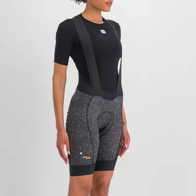 Sportful SKY RIDER SUPERGIARA dámske kraťasy s trakmi black