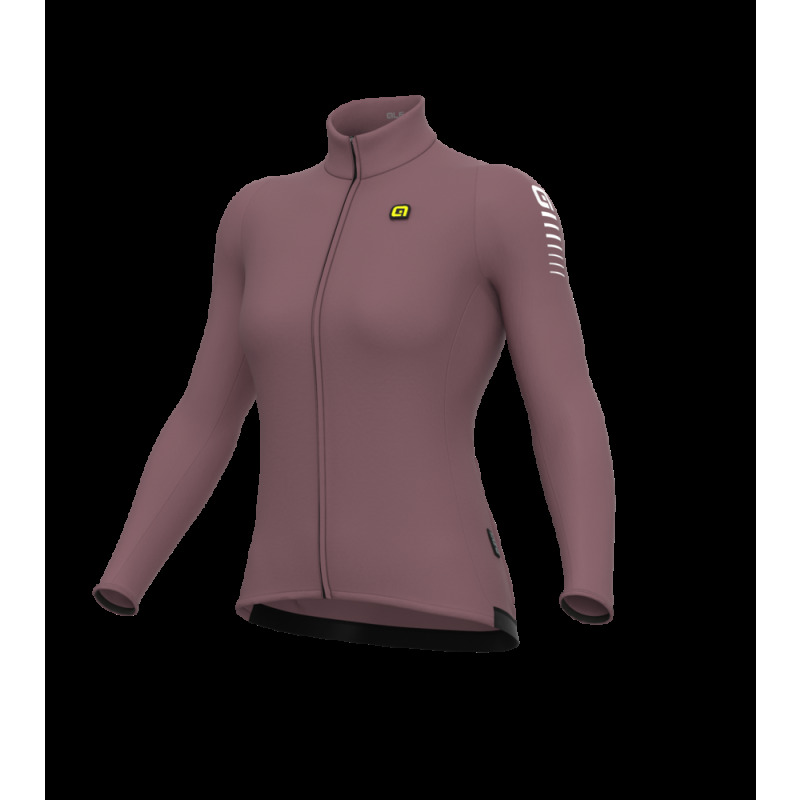 Zateplený cyklistický dres ALÉ dámský WARM RACE R-EV1   