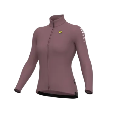 Zateplený cyklistický dres ALÉ dámský WARM RACE R-EV1   