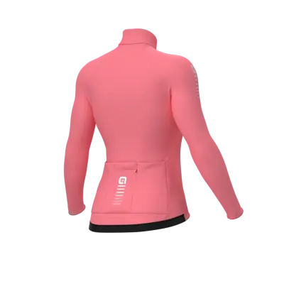 Zateplený cyklistický dres ALÉ dámský WARM RACE R-EV1   