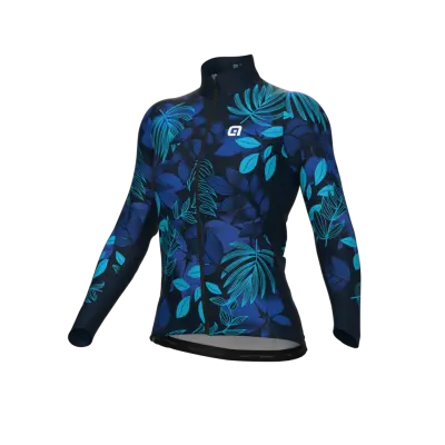 Zateplený cyklistický dres ALÉ dámský GREEN GARDEN PR-R