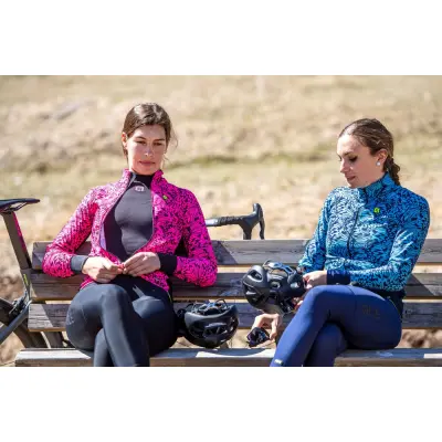 Zateplený cyklistický dres ALÉ dámský PAPILLON PR-R