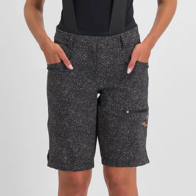 Sportful SKY RIDER GIARA dámske vrchné kraťasy black