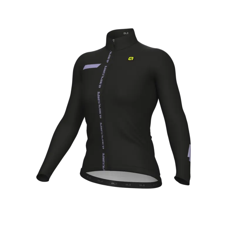 Zateplený cyklistický dres ALÉ dámský PR-E FOLLOW ME